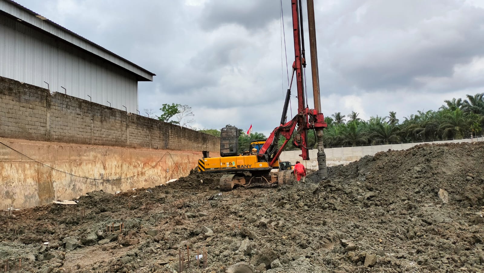 Pekerjaan Pembangunan Gudang SAT Jambi